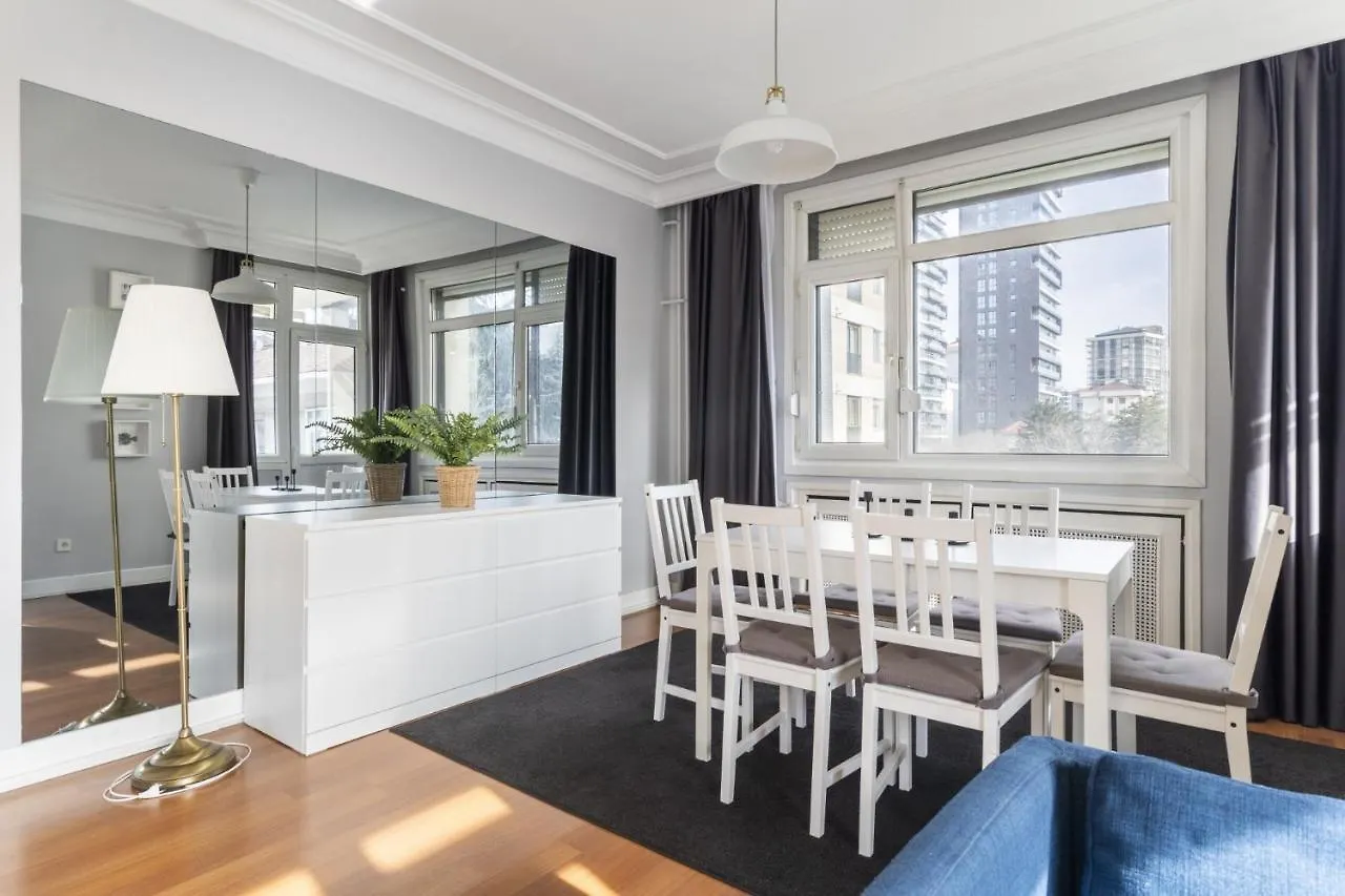Апартаменты Modern Flat With Terrace On Bagdat Avenue Стамбул